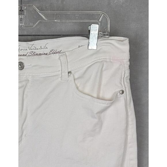 White womens cropped Jeans Sz 16P GVB Amanda Waist36"Inseam19' Hips43" Rise12" - Picture 3 of 7